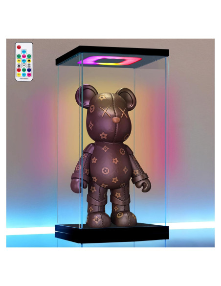 Caja de Exhibición Acrílica con Luz LED AZEYN 15.24x15.24 cm Caja de Exhibición Acrílica con Luz LED AZEYN 15.24x15.24 cm