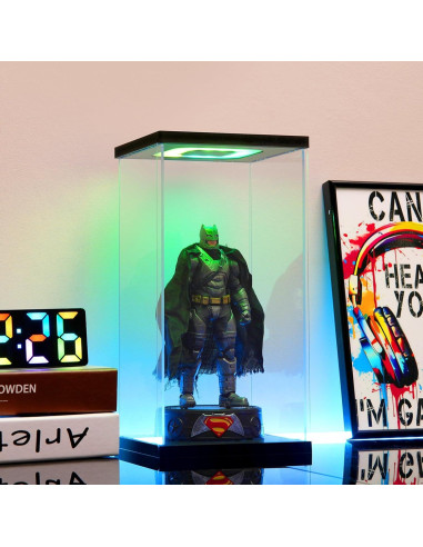 Caja de Exhibición Acrílica con Luz LED AZEYN 15.24x15.24 cm