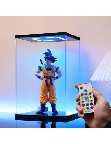 Caja de Exhibición Acrílica con Luz LED AZEYN 15.24x15.24 cm