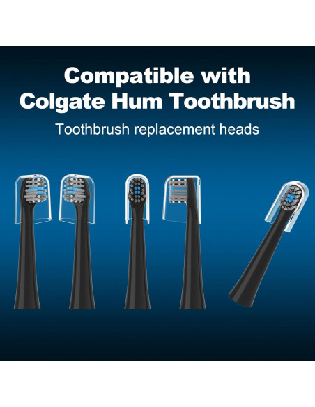 Cabezas de repuesto para cepillo eléctrico Colgate Hum - 8 unidades Cabezas de repuesto para cepillo eléctrico Colgate Hum - 8 unidades