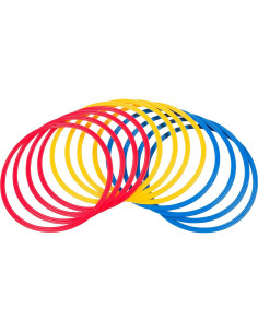 Anillos de Entrenamiento de Velocidad y Agilidad Trademark 12 Pzas 2