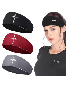 Diademas Deportivas Viofre 3 Pcs Unisex para Correr