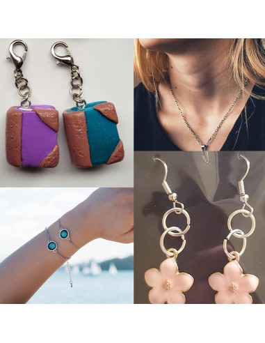 1400 Anillos de Salto Bronce Antiguo GMMA para Joyas DIY