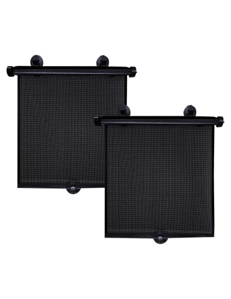 Cortina Solar para Ventana Lateral de Auto Povtii 39.6x45.2cm 2PCS
