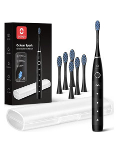 Cepillo de dientes eléctrico Oclean P3K1 negro, 5 modos, 150 días batería