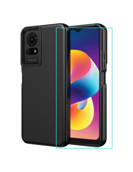 Funda resistente para TCL 50 LE / K23 / K24 con protector Funda resistente para TCL 50 LE / K23 / K24 con protector