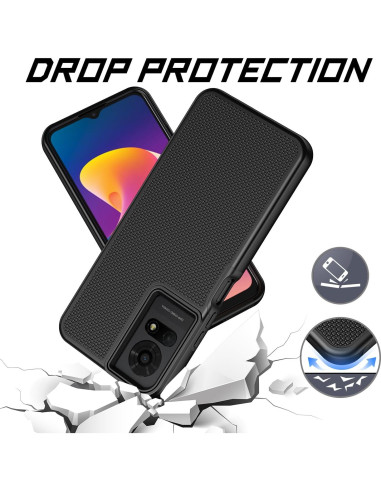 Funda resistente para TCL 50 LE / K23 / K24 con protector