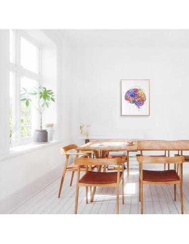 Arte Acuarela Dignovel Studios 25x20 cm Circuito Cerebral