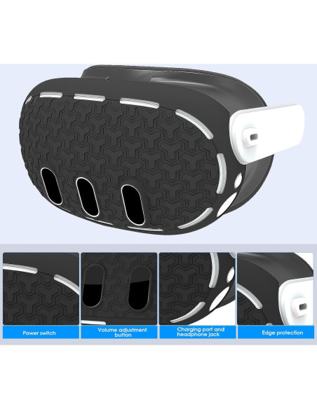 Juego de Cubiertas Protectores para Meta Quest 3 MTomatoVR