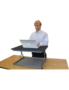 Escritorio de pie ajustable Uncaged Ergonomics CHANGEdesk Mini 2