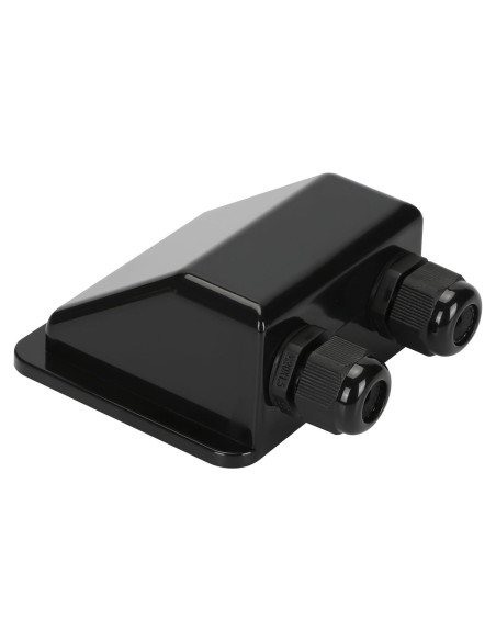 Caja de entrada de cable solar doble TOMSHIELE negra IP68 Caja de entrada de cable solar doble TOMSHIELE negra IP68