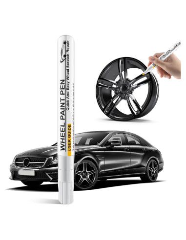 Pintura de Retoque para Llantas DASIUIP Negro Brillante 19.84ml