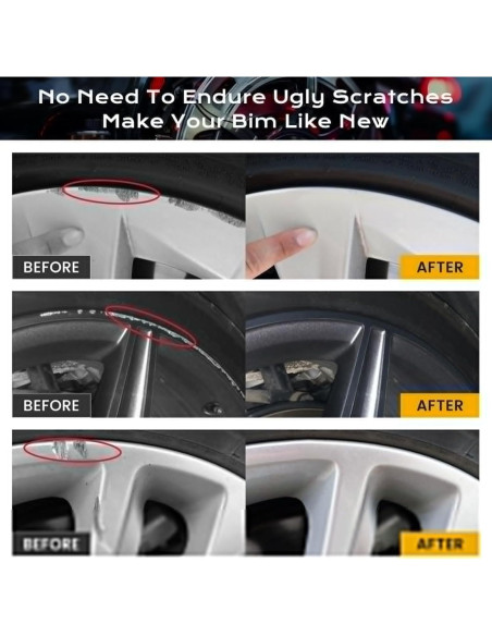 Pintura de Retoque para Llantas DASIUIP Negro Brillante 19.84ml