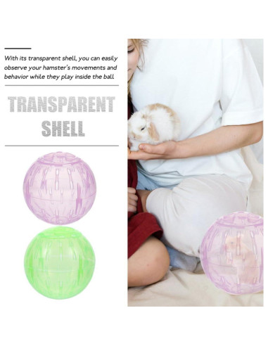 Bolas de Ejercicio para Hámster POPETPOP 10.16 cm 2 Pcs