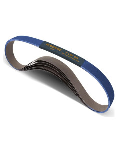 Cintas de Lijado Circonio 1x30" POWERTEC 60 Granos 6PK