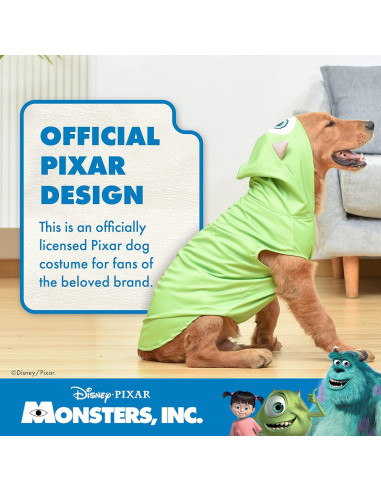 Disfraz de Halloween para Perros Mike Wazowski Disney Pequeño