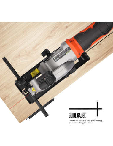 Sierra Circular Mini Yunirvana 76602L 4A 3500RPM 115mm