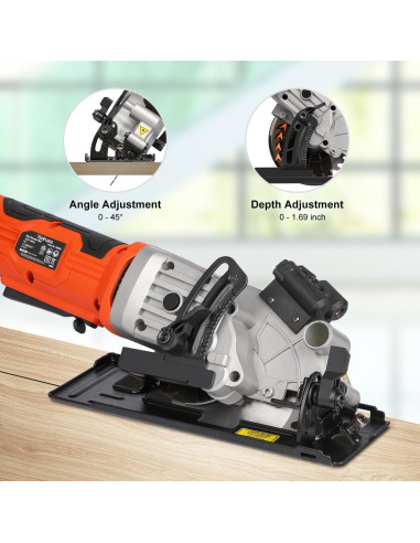 Sierra Circular Mini Yunirvana 76602L 4A 3500RPM 115mm