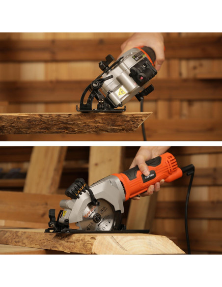 Sierra Circular Mini Yunirvana 76602L 4A 3500RPM 115mm