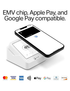 Lector de Tarjetas SumUp Solo con Estación de Carga y SIM 2