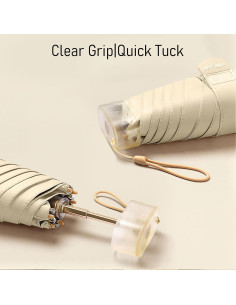 Paraguas Mini Plegable PTGRSWK Azul - Compacto y Ligero 2