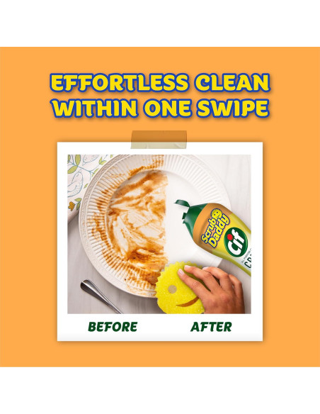 Cif Crema Limpiadora Multiusos 3 Paquetes + Scrub Daddy