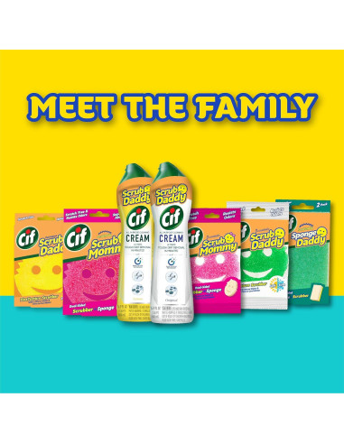 Cif Crema Limpiadora Multiusos 3 Paquetes + Scrub Daddy