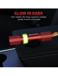 Martillo de Seguridad SINSEN SA67, Cortador y Rompedor de Ventanas 2