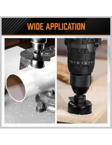 Kit de Sierras de Corona 24PCS HORUSDY 19-152mm para Madera