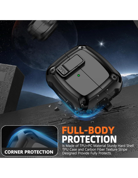 Funda Dura Samsung Galaxy Buds 3/3 Pro con Kit de Limpieza