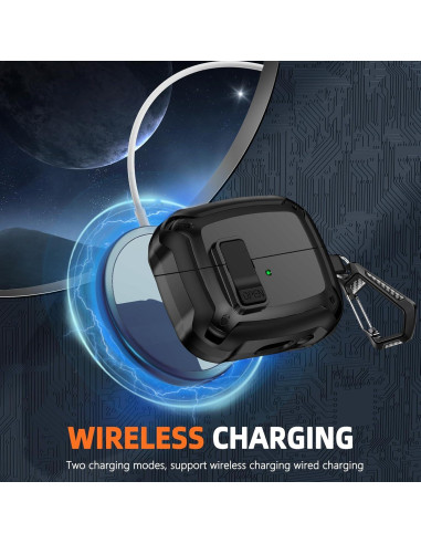 Funda Dura Samsung Galaxy Buds 3/3 Pro con Kit de Limpieza