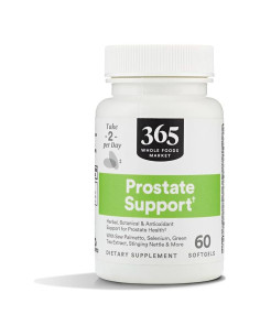Suplemento para la Próstata 365 Whole Foods 60 Gelatinas