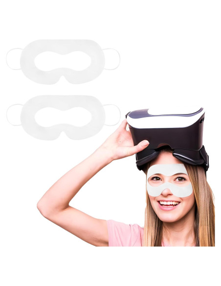 Cubiertas Faciales Desechables VR Yoposeo 20 Pcs para Quest 3/2