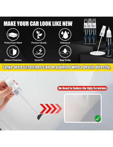 Pintura de Retoque COSLAKE Perla Negra Aurora 12ml para Kia