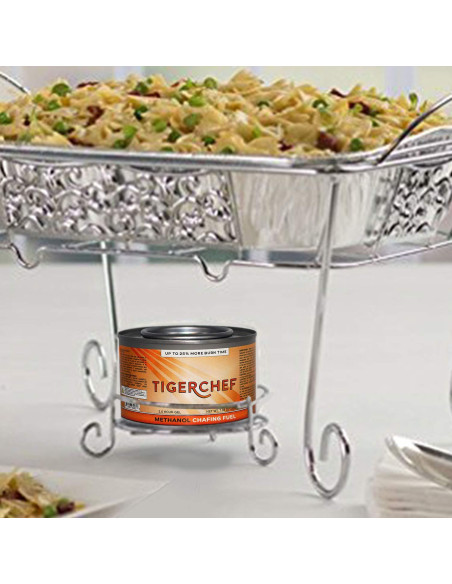 Latas de Combustible en Gel Tiger Chef 2 Horas - 2 Unidades