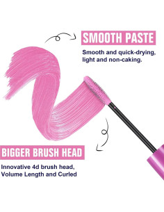 Máscara de Pestañas MiaSarah Voluminizadora 30 ml Rosa 02 2