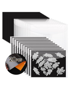 Conjunto de 20 PCS Bolsas y Hojas Magnéticas YixangDD