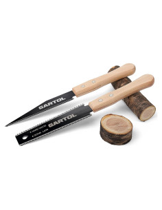 Sierra de Mano GARTOL Japonesa 2 Piezas 15.24 cm Doble Filo