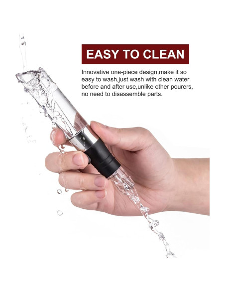 Aguijón de Vino IEOVO - Aireador Acrílico Compacto 58g Aguijón de Vino IEOVO - Aireador Acrílico Compacto 58g