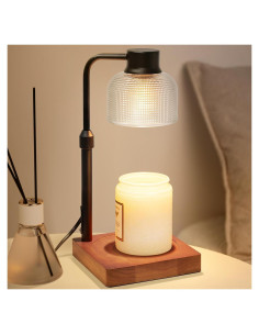 Lámpara Calentadora de Velas KLL Vintage con Temporizador 50W