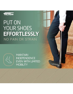 Cuerno de Zapato Largo Falkon 80.8 cm Ergonómico para Adultos 2