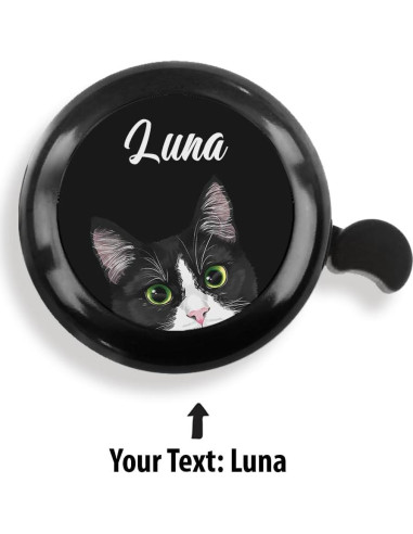 Timbre de Bicicleta Personalizado WIRESTER Aluminio 5.38 cm