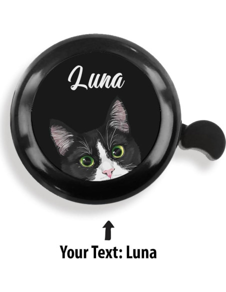 Timbre de Bicicleta Personalizado WIRESTER Aluminio 5.38 cm