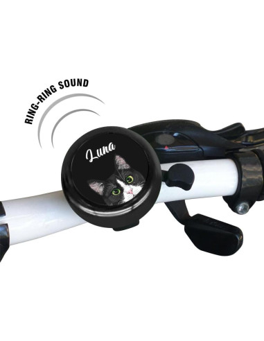 Timbre de Bicicleta Personalizado WIRESTER Aluminio 5.38 cm