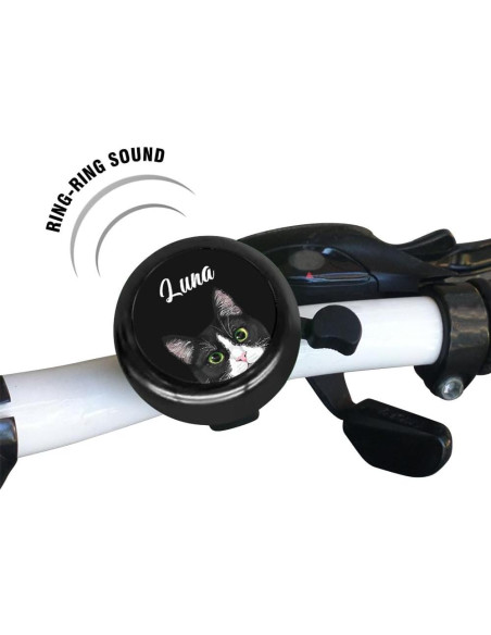 Timbre de Bicicleta Personalizado WIRESTER Aluminio 5.38 cm