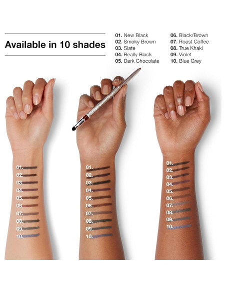 Lápiz de Ojos Clinique Quickliner Verde Verdadero 16.6cm Lápiz de Ojos Clinique Quickliner Verde Verdadero 16.6cm