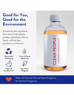 Concentrado de Limpieza The Clean People - Multiusos Ámbar 2 Paquetes 2