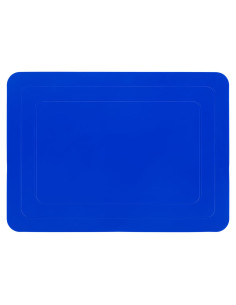 Alfombrilla Antideslizante de Silicona Mars Wellness 24.89x17.78cm Azul