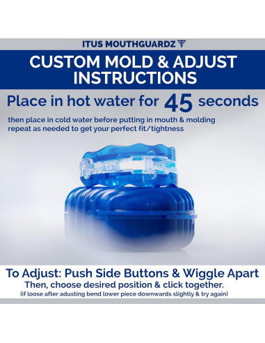 Protector Bucal Antisnore SilentZPro Itus Ajustable 108g