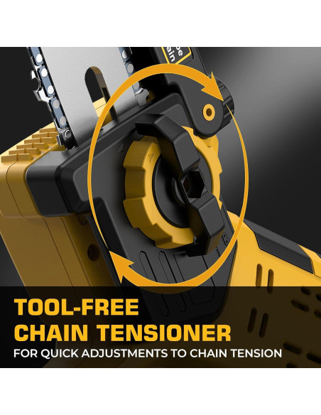 Mini Motosierra a Batería BITOON 20V MAX 2-en-1 6" y 8"